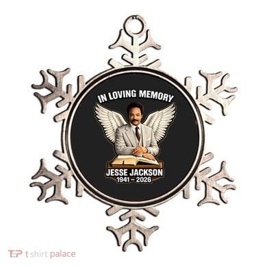 In Loving Memory RIP Jesse Jackson 1941-2026 Ornament