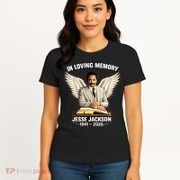 In Loving Memory RIP Jesse Jackson 1941-2026 Women's T-Shirt thumb 4