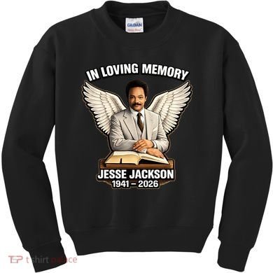 In Loving Memory RIP Jesse Jackson 1941-2026 Kids Sweatshirt