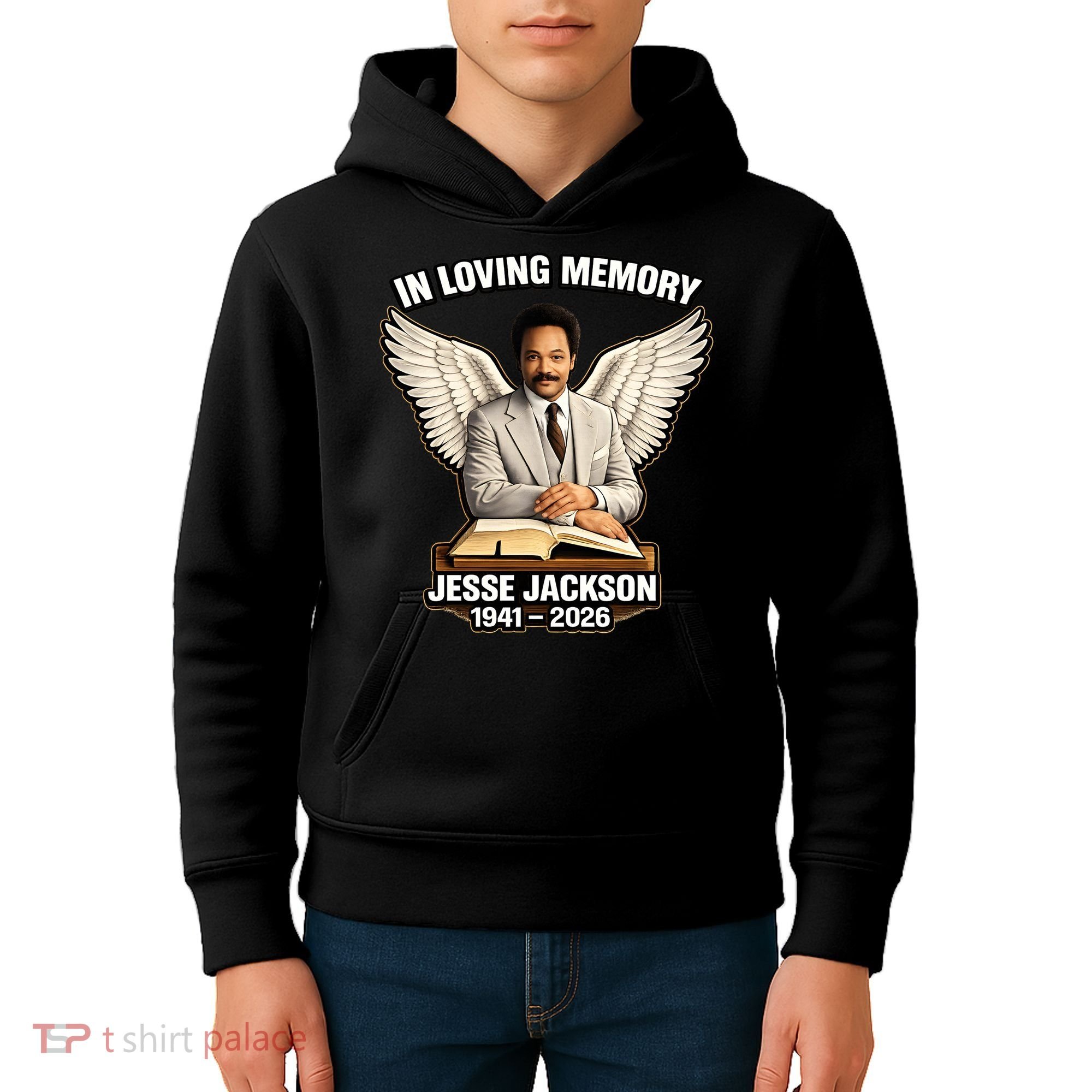 In Loving Memory RIP Jesse Jackson 1941-2026 Kids Hoodie