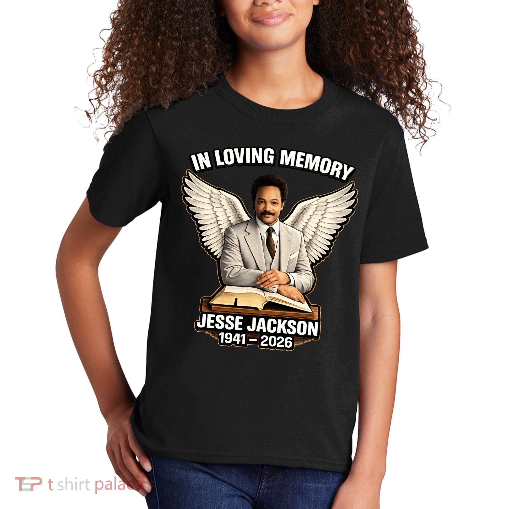 In Loving Memory RIP Jesse Jackson 1941-2026 Kids T-Shirt