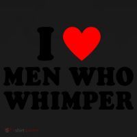 I Love Men Who Whimper Funny Whimper Quotes Coaster thumb 2
