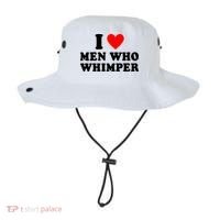 I Love Men Who Whimper Funny Whimper Quotes Bucket Hat thumb 0