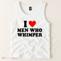 I Love Men Who Whimper Funny Whimper Quotes Tank Top thumb 2