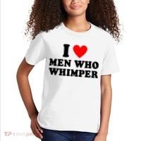 I Love Men Who Whimper Funny Whimper Quotes Kids T-Shirt thumb 2