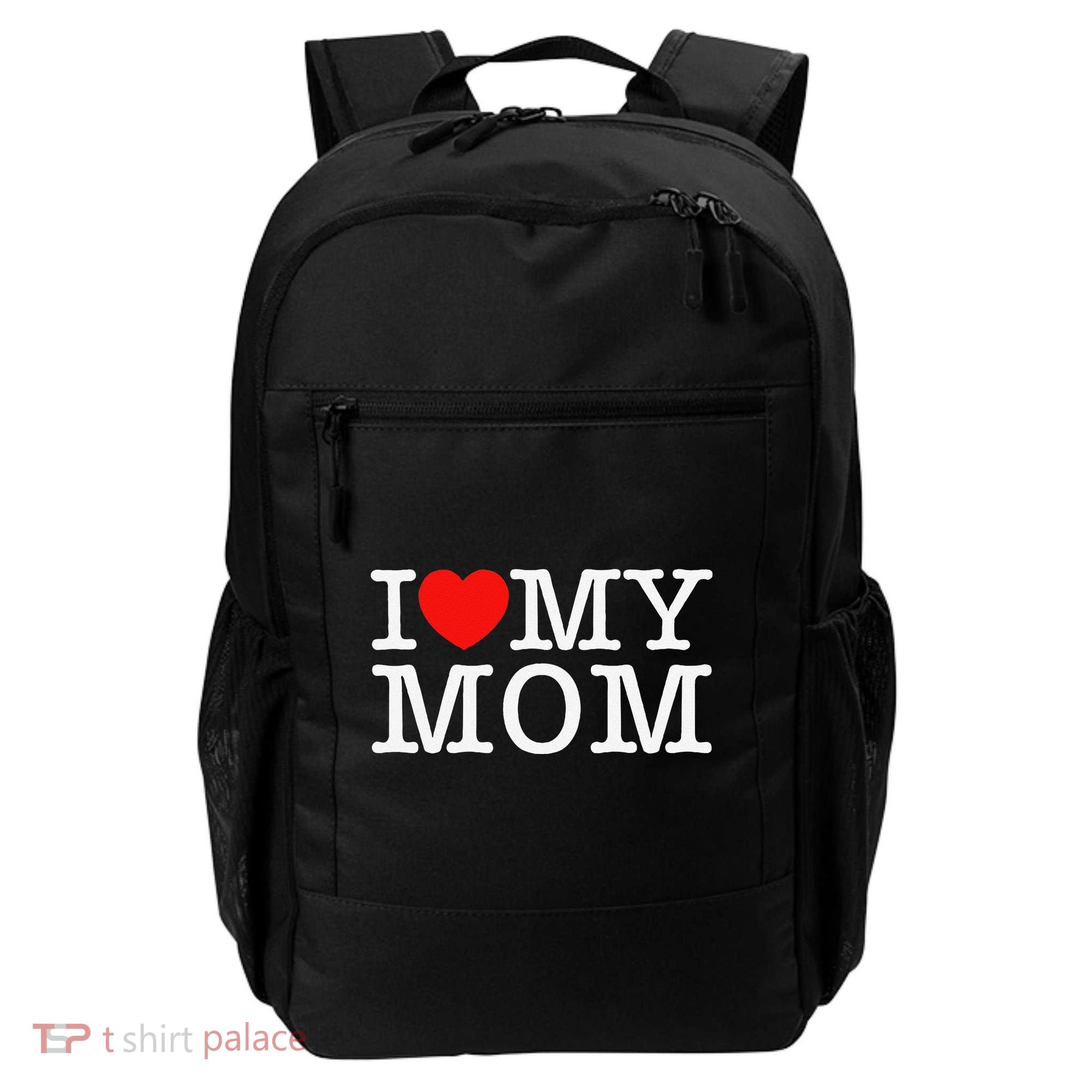 I Love My Mom Backpack