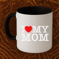 I Love My Mom Coffee Mug thumb 2