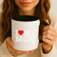 I Love My Mom Coffee Mug thumb 3