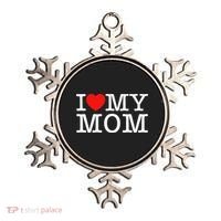 I Love My Mom Ornament thumb 0