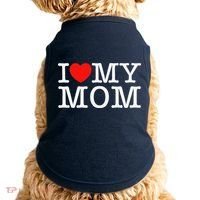 I Love My Mom Doggie Tank thumb 0