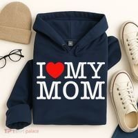 I Love My Mom Hoodie thumb 4