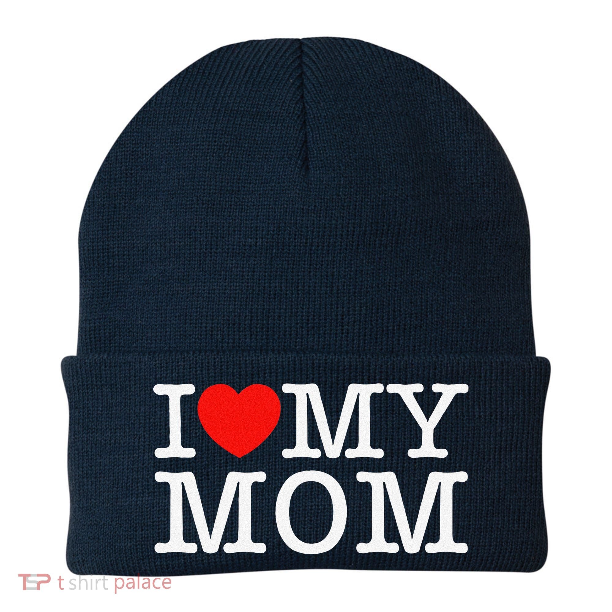 I Love My Mom Beanie