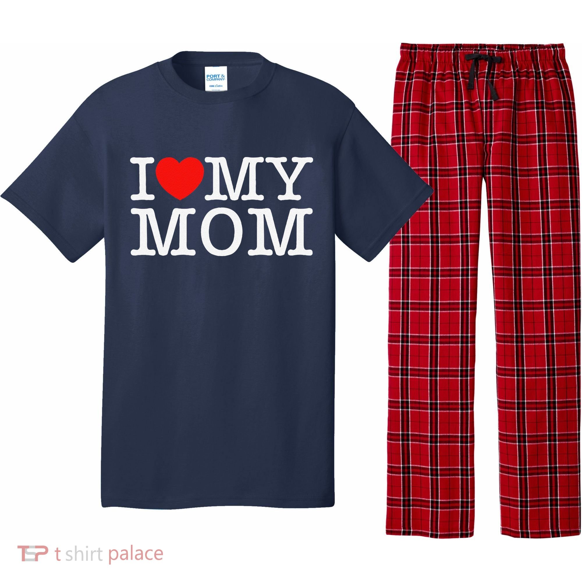 I Love My Mom Pajama Set