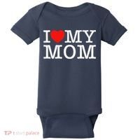 I Love My Mom Baby Bodysuit thumb 0