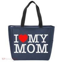 I Love My Mom Tote Bag thumb 0