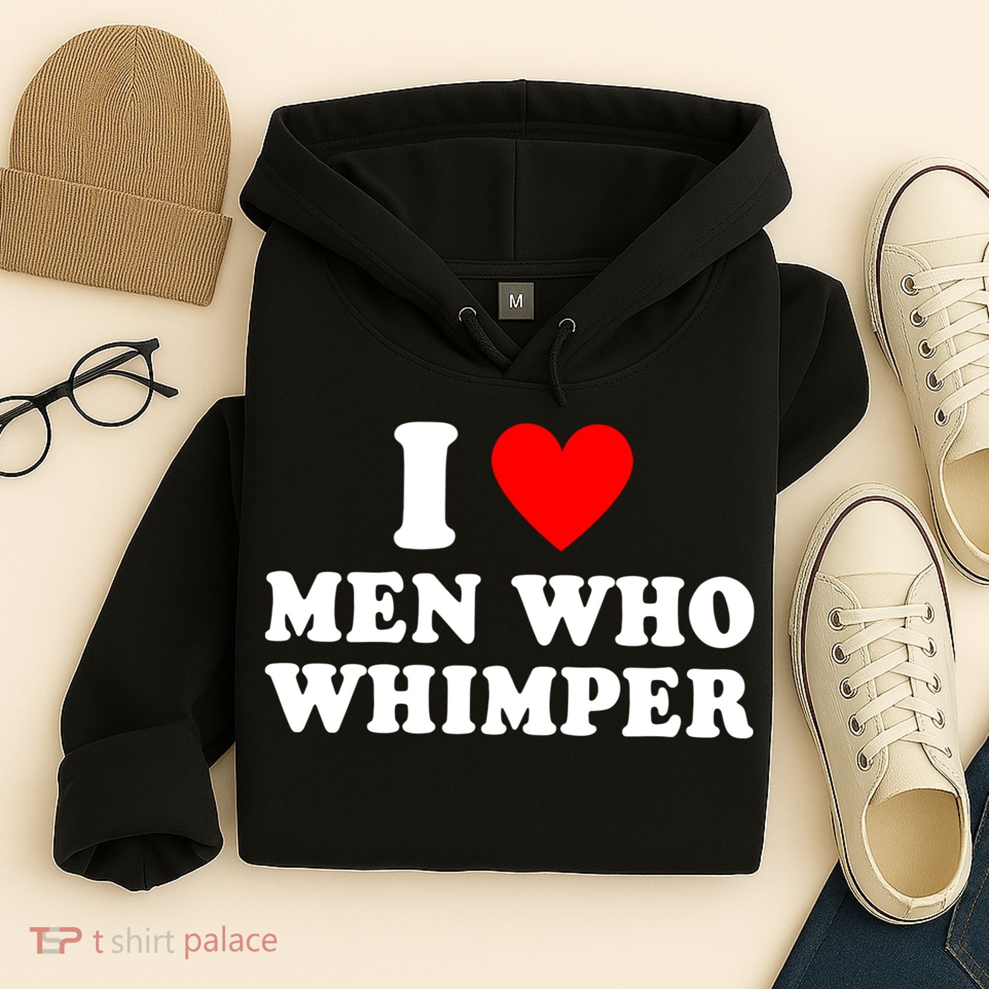 I Love Men Who Whimper Funny Whimper Quotes Hoodie