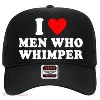 I Love Men Who Whimper Funny Whimper Quotes Hat thumb 0