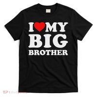 I Love My Big Brother Heart T-Shirt thumb 0