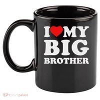 I Love My Big Brother Heart 11oz C Handle Ceramic Mug thumb 2
