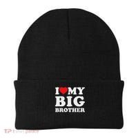 I Love My Big Brother Heart Beanie thumb 0