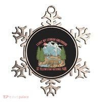 I Lost My Lesbian Girlfriend At Yellowstone National Park Ornament thumb 0