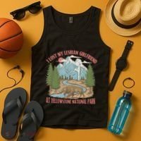 I Lost My Lesbian Girlfriend At Yellowstone National Park Tank Top thumb 4