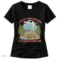 I Lost My Lesbian Girlfriend At Yellowstone National Park Women's T-Shirt thumb 0