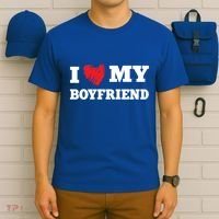 I Love My Friend Favorite Family Member Valentines Bf Gift T-Shirt thumb 6