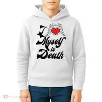 I Love Myself To Death Limited Kids Hoodie thumb 4