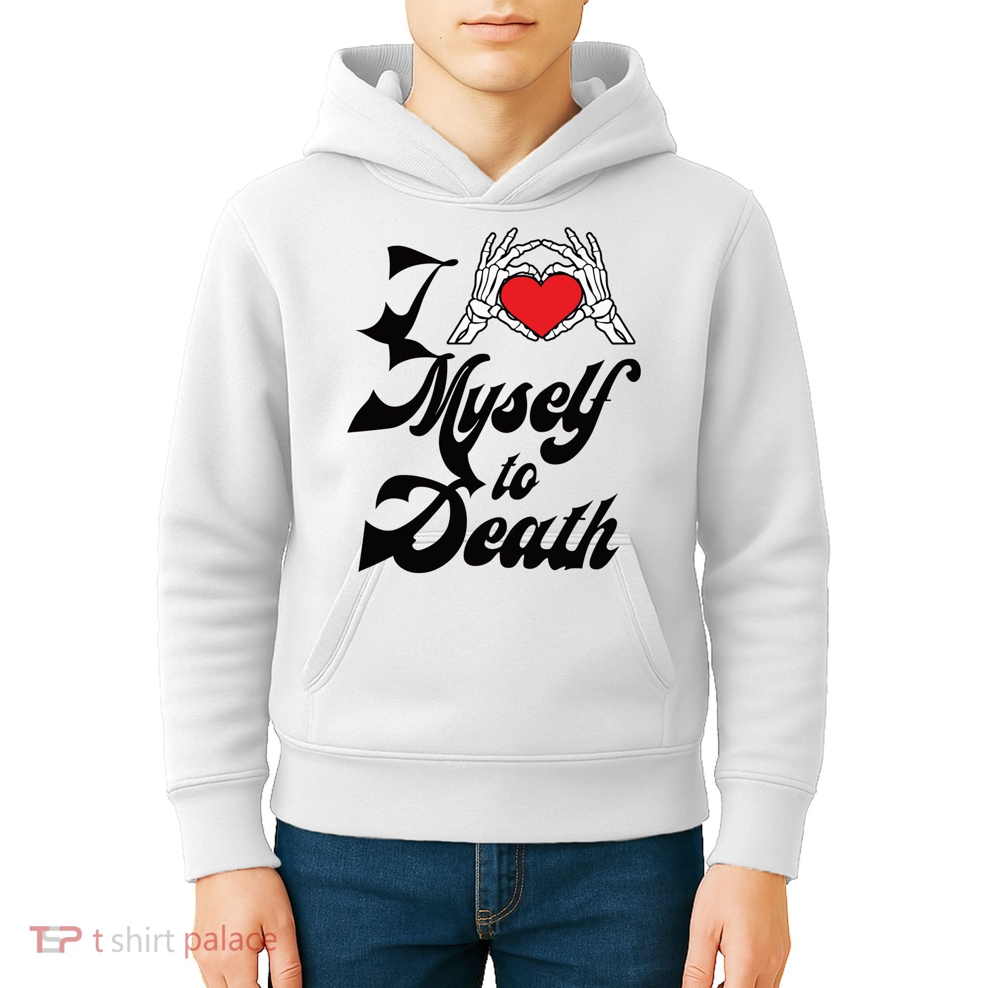 I Love Myself To Death Limited Kids Hoodie