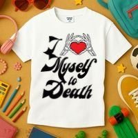 I Love Myself To Death Limited Kids T-Shirt thumb 3