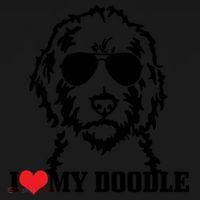I Love My Doodle Goldendoodle Mom Labradoodle Dog Owner Gift Ornament thumb 1