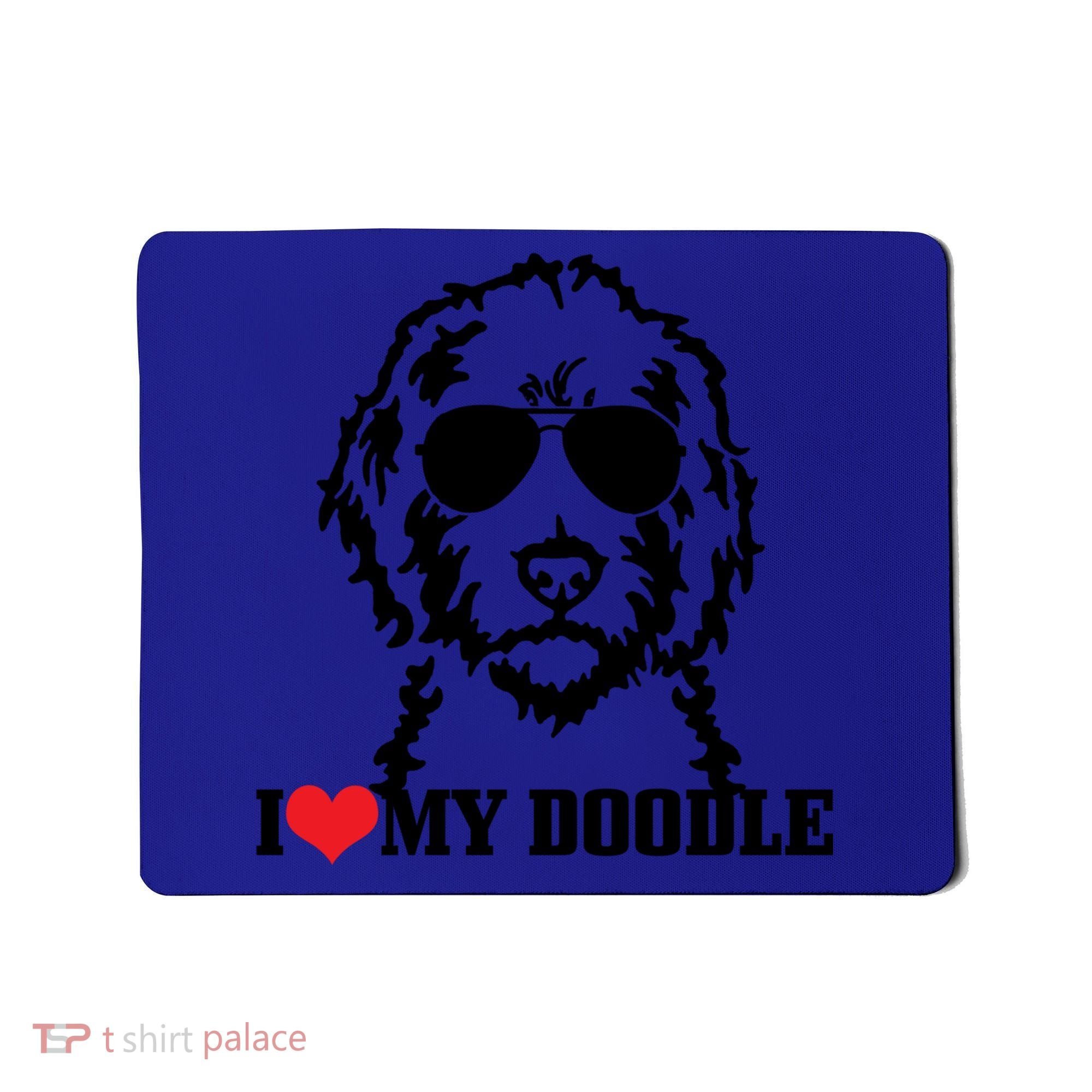 I Love My Doodle Goldendoodle Mom Labradoodle Dog Owner Gift Mousepad