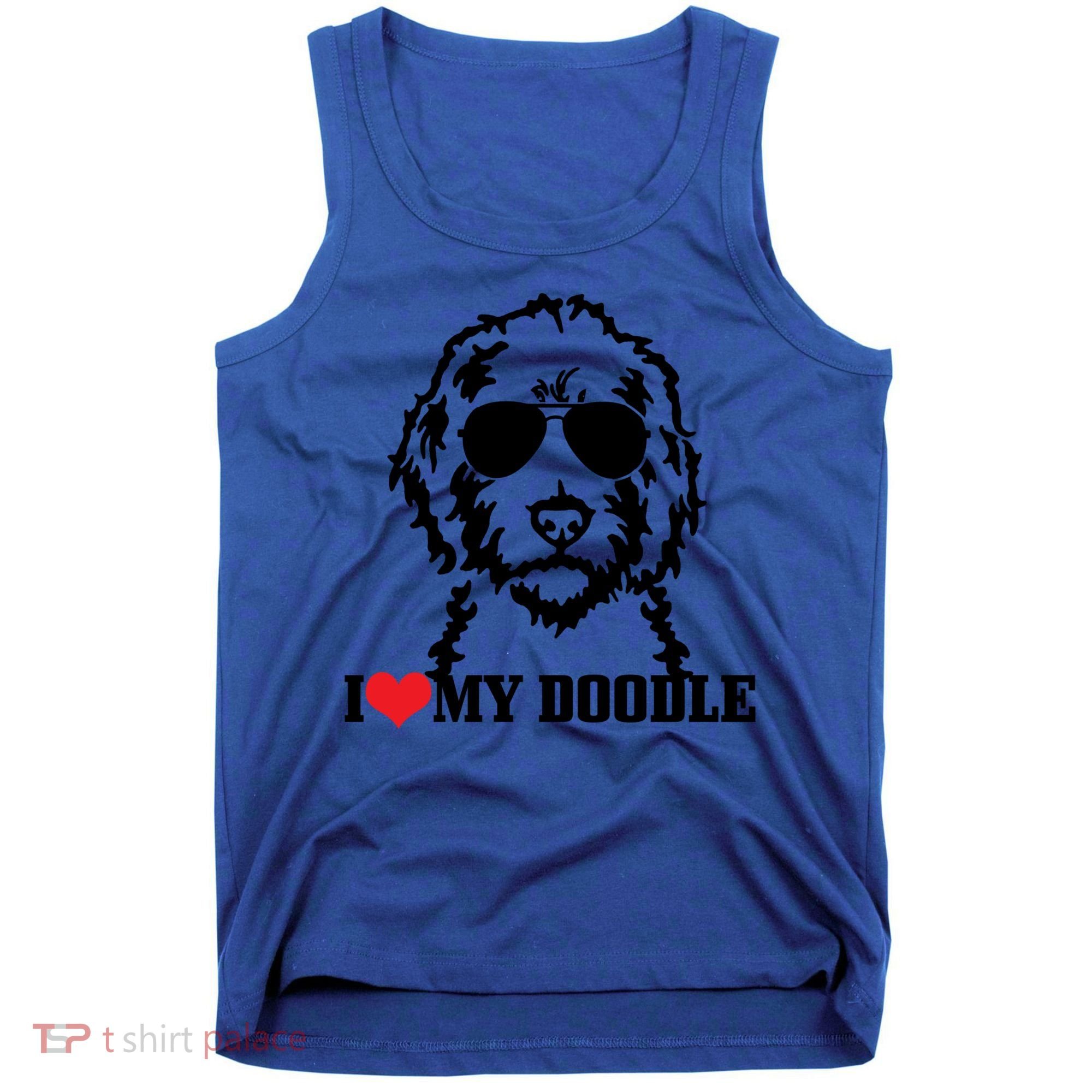 I Love My Doodle Goldendoodle Mom Labradoodle Dog Owner Gift Tank Top