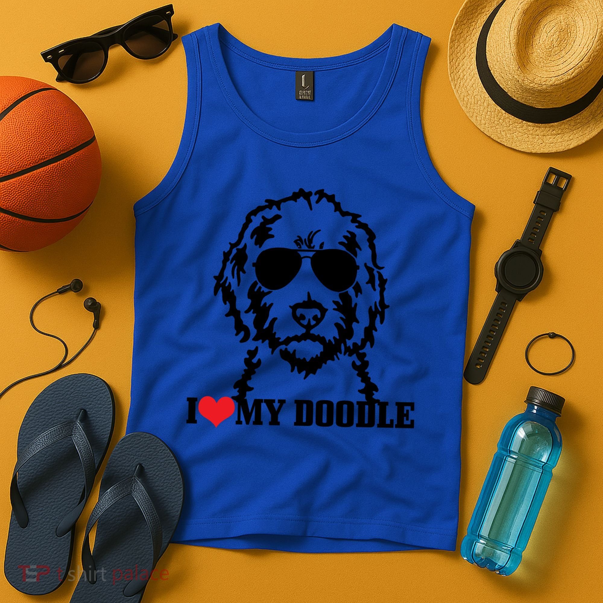 I Love My Doodle Goldendoodle Mom Labradoodle Dog Owner Gift Tank Top