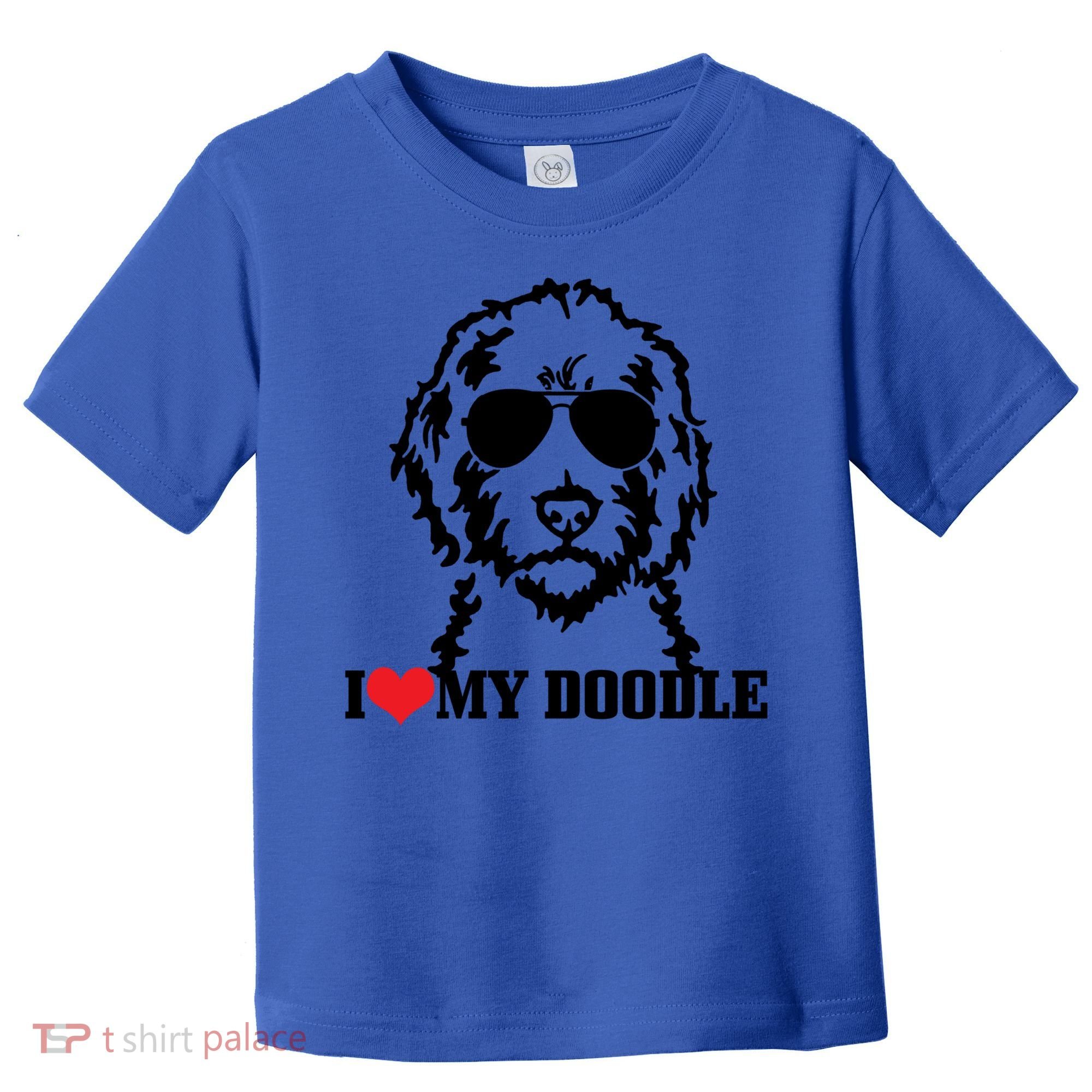 I Love My Doodle Goldendoodle Mom Labradoodle Dog Owner Gift Toddler T-Shirt