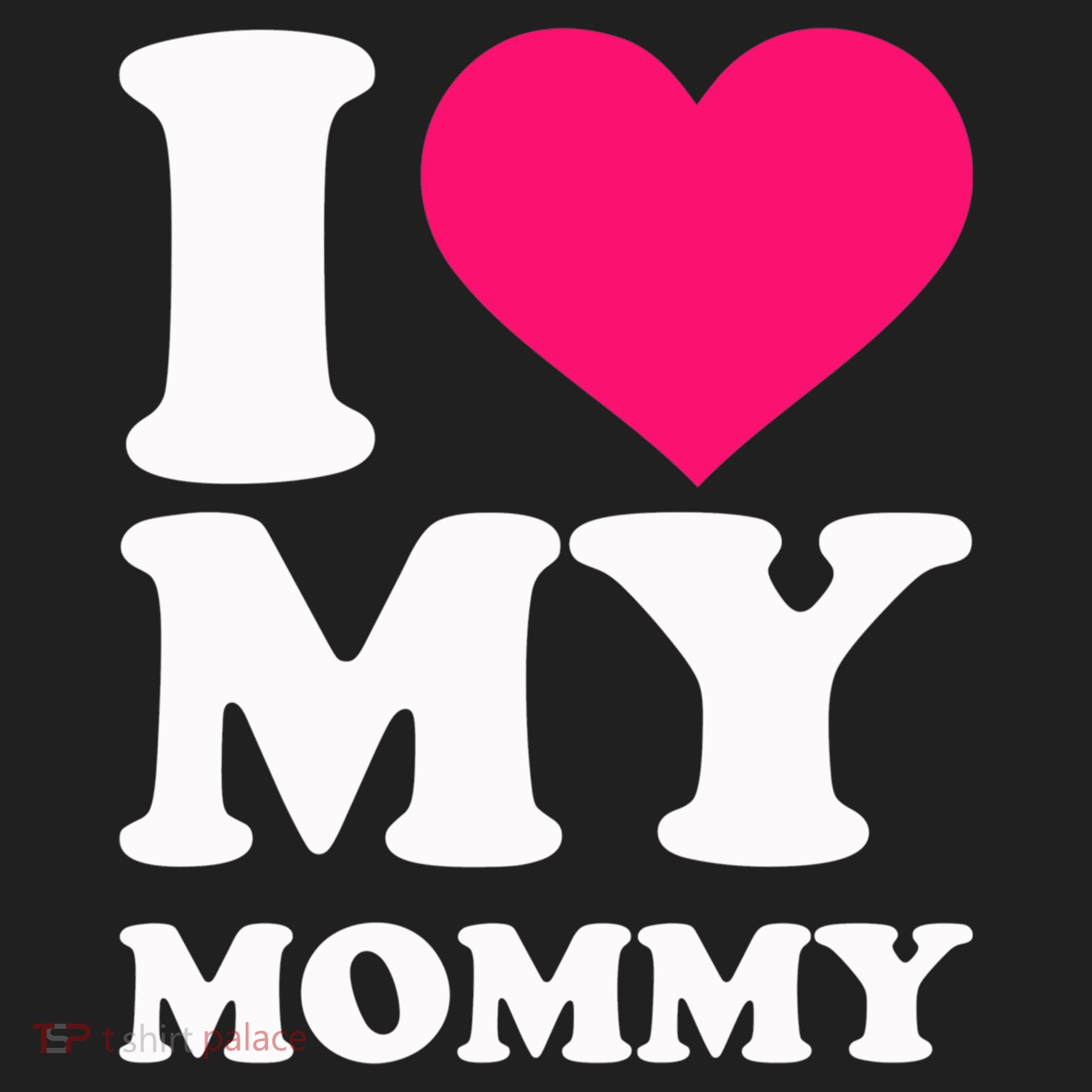 I Love My Mommy Cute Gift Women's Sweatshirt