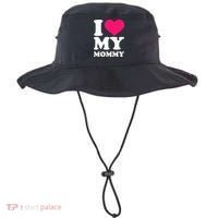 I Love My Mommy Cute Gift Bucket Hat thumb 0