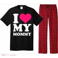 I Love My Mommy Cute Gift Pajama Set thumb 0