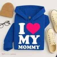 I Love My Mommy Cute Gift Hoodie thumb 4