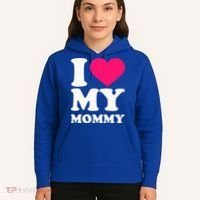 I Love My Mommy Cute Gift Hoodie thumb 5