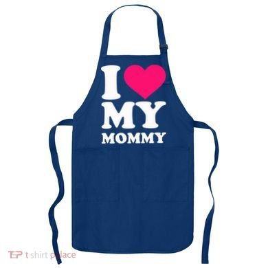 I Love My Mommy Cute Gift Apron