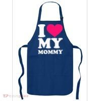 I Love My Mommy Cute Gift Apron thumb 0
