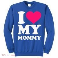I Love My Mommy Cute Gift Sweatshirt thumb 0