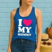 I Love My Mommy Cute Gift Women's Tank Top thumb 2