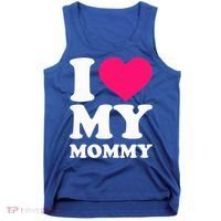 I Love My Mommy Cute Gift Tank Top thumb 0