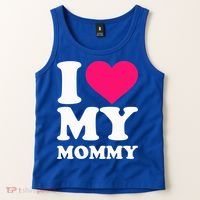 I Love My Mommy Cute Gift Tank Top thumb 2
