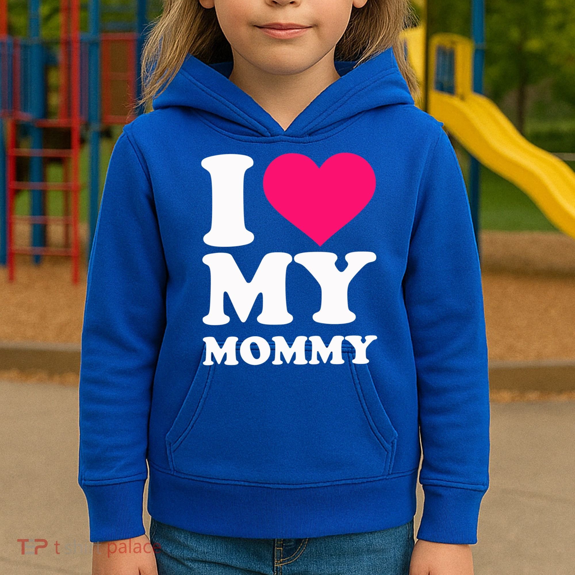 I Love My Mommy Cute Gift Kids Hoodie