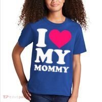 I Love My Mommy Cute Gift Kids T-Shirt thumb 2