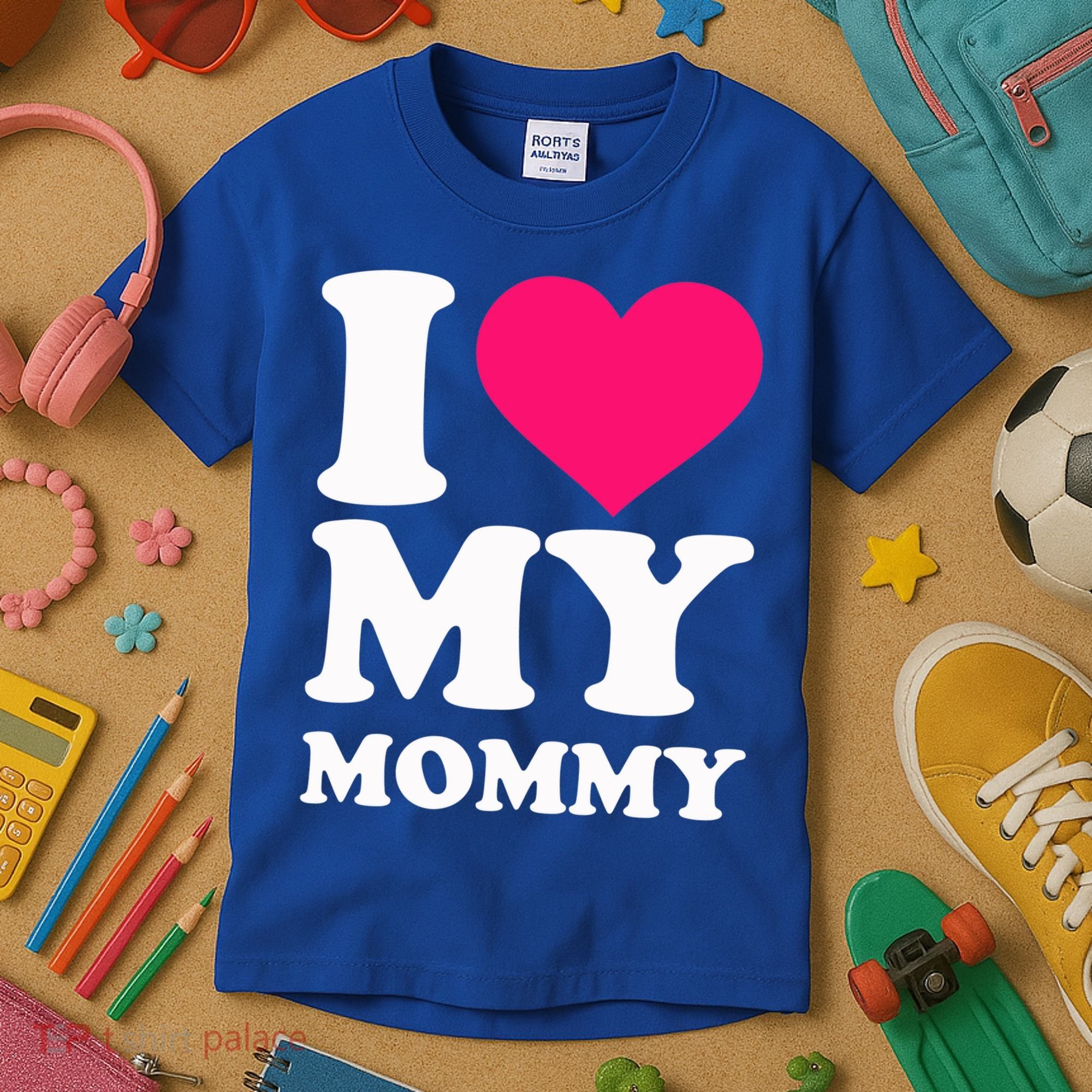 I Love My Mommy Cute Gift Kids T-Shirt
